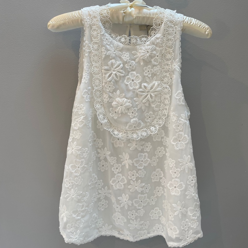 Joie embroidered tank